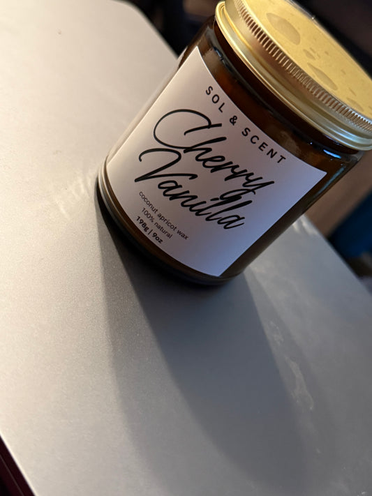 Cherry Vanilla Candle 9oz