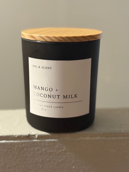 Mango + Coconut Milk Candle