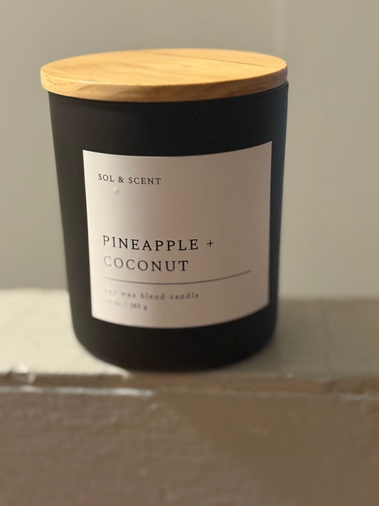 Pineapple + Coconut Candle